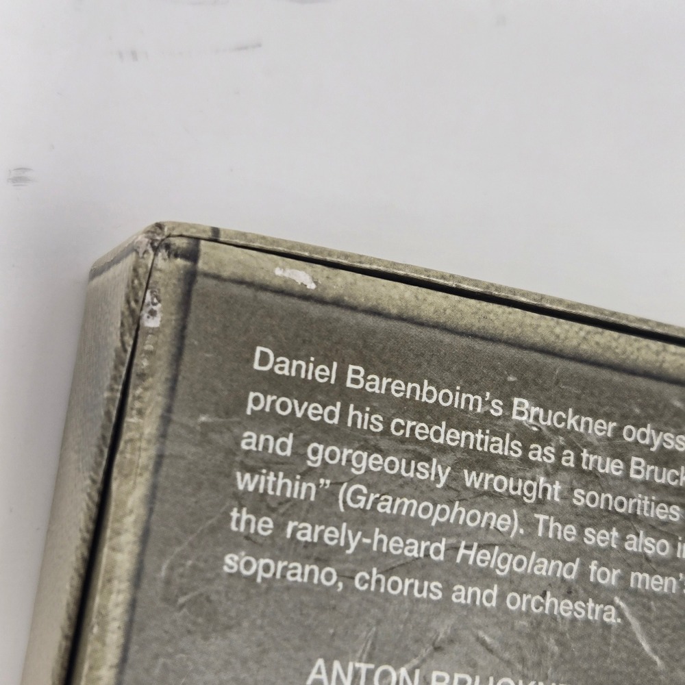 Bruckner 10 Symphonies Barenboim Chicago Symphony DG 10 CD Box Set Collectors - Picture 9 of 9